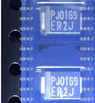 50pcs 100%  ο ER2J ڸ 2A600V   SMB Ű 0.12 /̿